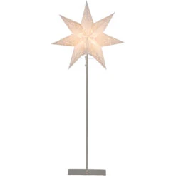Star Trading Etoile De L'avent Sur Pied Sensy 83 Cm