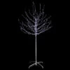 Arbre Cooper Blanc Froid Lumineux Sur Pied 400 Leds -Noël Décoration Magasin arbre cooper blanc froid lumineux sur pied 400 leds
