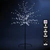Arbre Lumineux 200 Fleurs LED Blanches -Noël Décoration Magasin arbre lumineux 200 fleurs led blanches