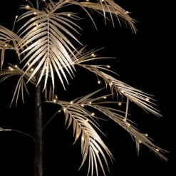 Arbre Palmier 150 Cm Or Lumineux Sur Pied 150 LED -Noël Décoration Magasin arbre palmier 150 cm or lumineux sur pied 150 led 2