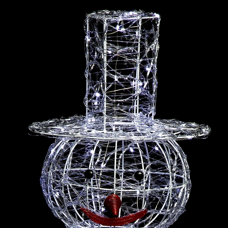 Bonhomme De Neige 120 Cm Lumineux Extérieur 4 Bonhomme De Neige 120 Cm Lumineux Extérieur – Image 2