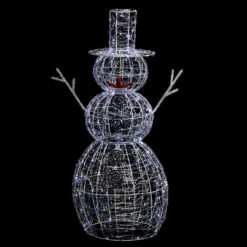 Bonhomme De Neige 120 Cm Lumineux Extérieur