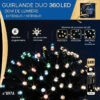 Guirlande Extérieur 360 LED Multicolores/blanc Chaud Programmable