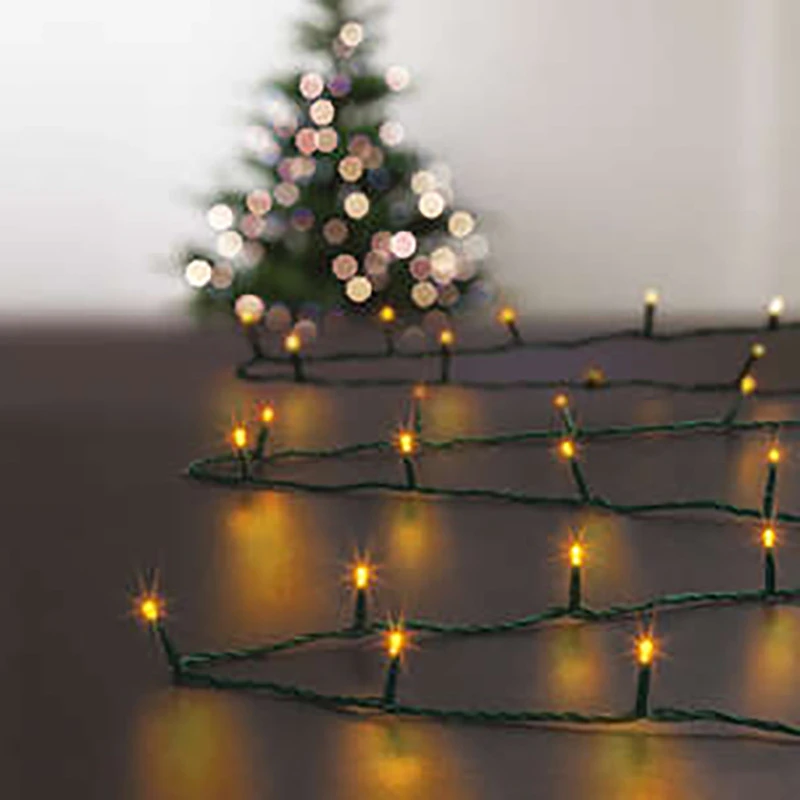 Guirlande Programmable 500 LED 50 Mètres Blanc Chaud FV 4 Guirlande Programmable 500 LED 50 Mètres Blanc Chaud FV – Image 2