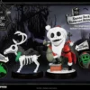 BEAST KINGDOM L´étrange Noël De Mr. Jack Pack 2 Figurine Mini Egg Attack Santa Jack & Skeleton Reindeer 8 Cm