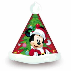 Mickey - Bonnet De Noël - 37 Cm