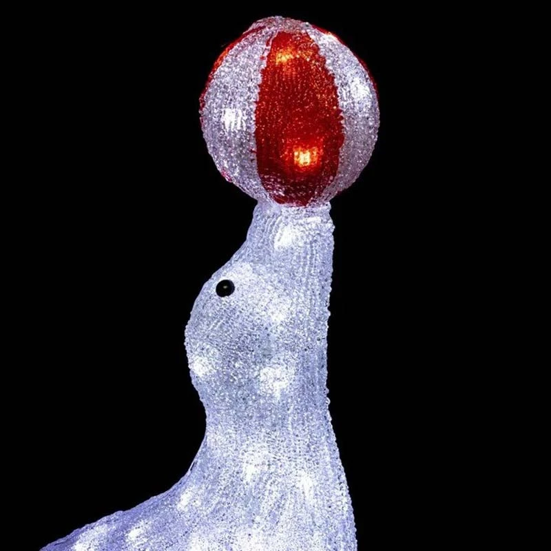 Otarie Et Son Ballon Lumineux 80 LED Extérieur 4 Otarie Et Son Ballon Lumineux 80 LED Extérieur – Image 2