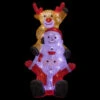 Père-Noël, Bonhomme De Neige Et Renne Lumineux 60 LED 1 Père-Noël, Bonhomme De Neige Et Renne Lumineux 60 LED -Noël Décoration Magasin pere noel bonhomme de neige et renne lumineux 60 led