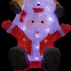 Père-Noël, Bonhomme De Neige Et Renne Lumineux 60 LED 7 Père-Noël, Bonhomme De Neige Et Renne Lumineux 60 LED -Noël Décoration Magasin pere noel bonhomme de neige et renne lumineux 60 led 2