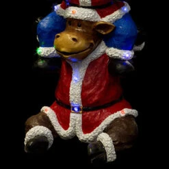 ATMOSPHERA Père-Noël Et Ses Amis 150 Cm Lumineux -Noël Décoration Magasin pere noel et ses amis 150 cm lumineux 2