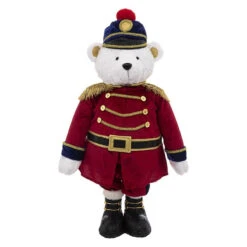 Personnage Ours Casse-Noisette 105 Cm Atmosphera -Noël Décoration Magasin personnage ours casse noisette 105 cm 1