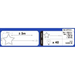 Renne Debout Lumineux 40 LED Blanc -Noël Décoration Magasin renne debout lumineux 40 led blanc 3