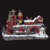 Village De Noël Animé, Lumineux Et Musical Atelier Du Père Noël -Noël Décoration Magasin village de noel anime lumineux et musical atelier du pere noel
