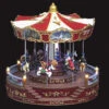 Village De Noël Carrousel Animé, Lumineux Et Musical 2 Village De Noël Carrousel Animé, Lumineux Et Musical -Noël Décoration Magasin village de noel carrousel anime lumineux et musical