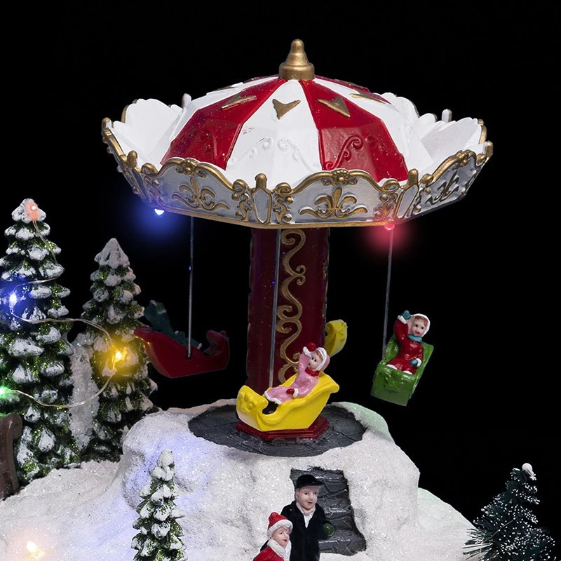 Village De Noël Parc D'attractions Lumineux Et Animé 4 Village De Noël Parc D'attractions Lumineux Et Animé – Image 2